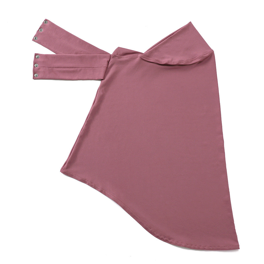 Solid Color Instant Hijab - Easy Wear
