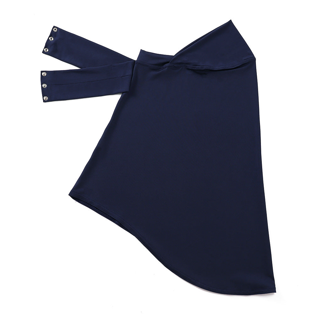 Solid Color Instant Hijab - Easy Wear