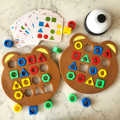 Montessori Shape Matching Game