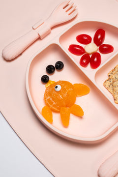 ModernMini Toddler Suction Plate + Utensils
