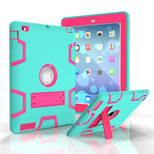 iPad Mini Silicone Case with Stand and Robot Design