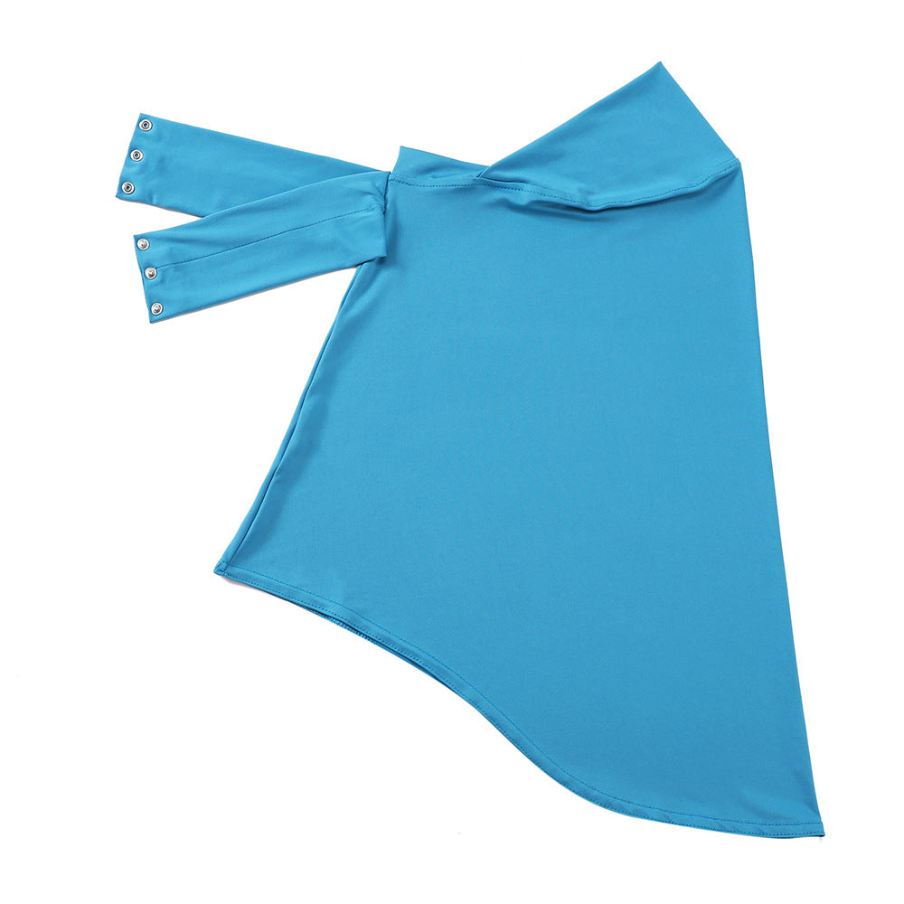 Solid Color Instant Hijab - Easy Wear