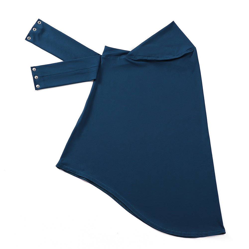 Solid Color Instant Hijab - Easy Wear