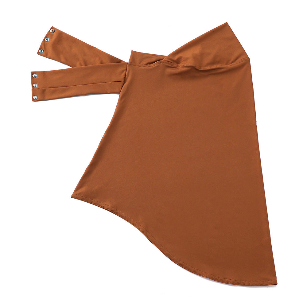 Solid Color Instant Hijab - Easy Wear