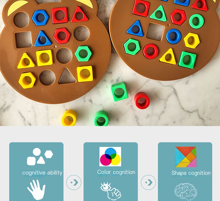 Montessori Shape Matching Game