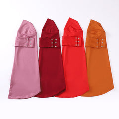 Solid Color Instant Hijab - Easy Wear