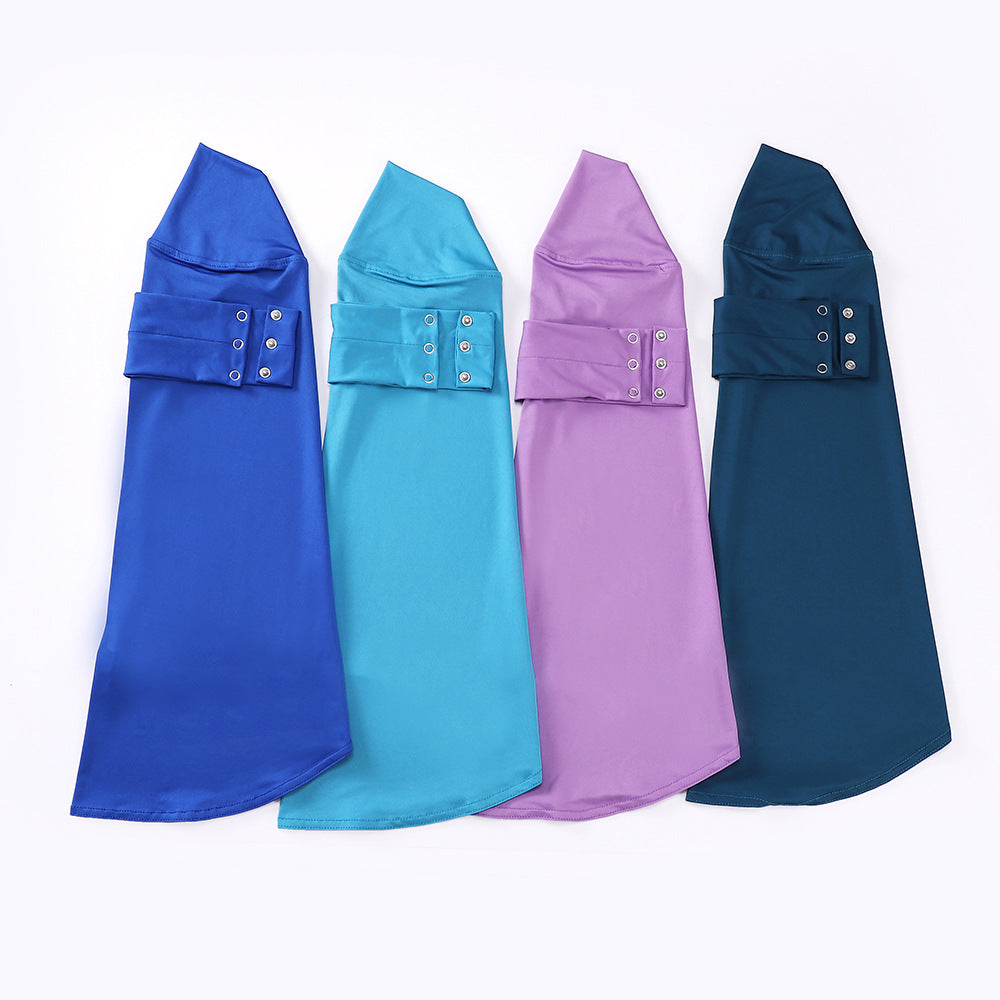 Solid Color Instant Hijab - Easy Wear