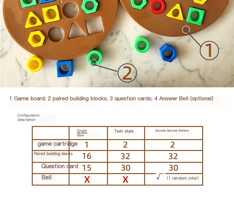 Montessori Shape Matching Game