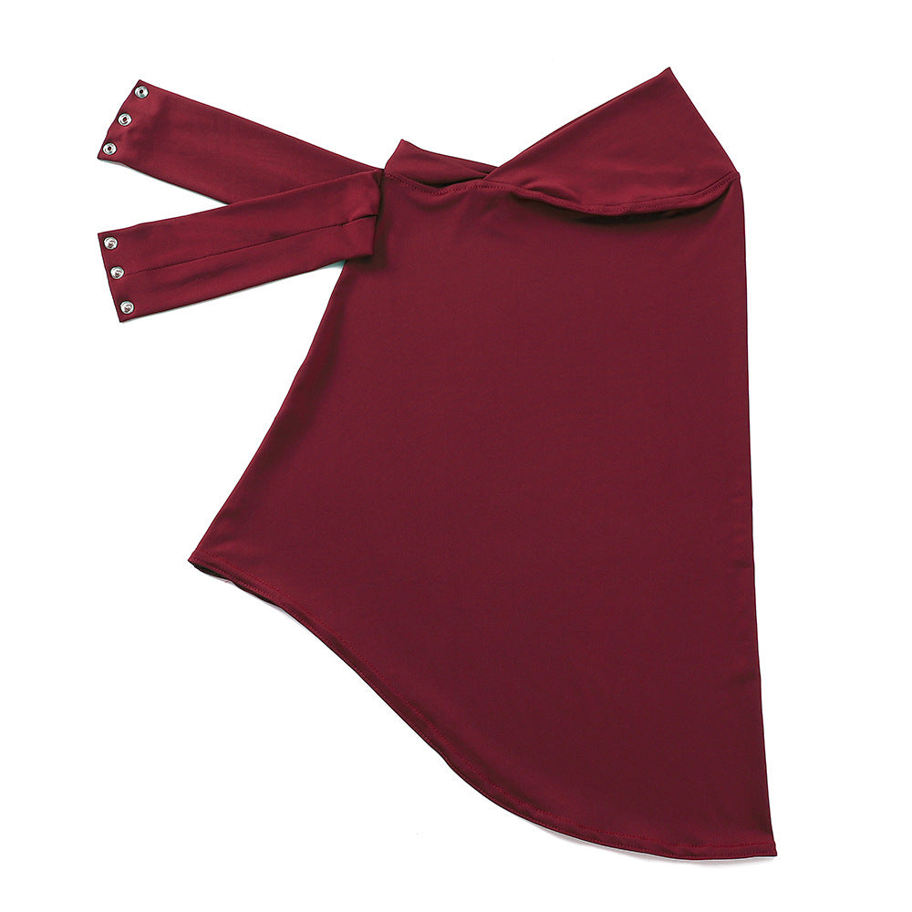 Solid Color Instant Hijab - Easy Wear